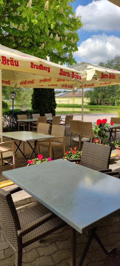 Gasthaus Pension Rezatgrund Windsbach Eksteriør billede